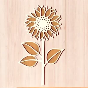Flor em MDF