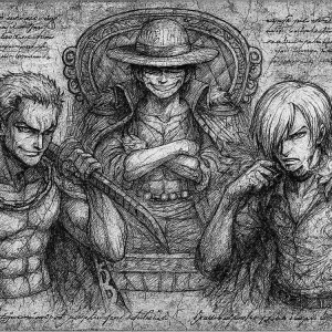 Trio de One Piece