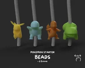 Ponteira de cordão de moletons Pokemon