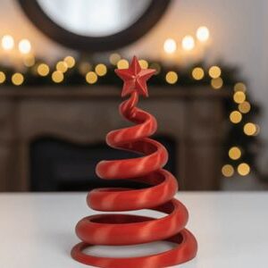 Mini árvore de natal de mesa design "mola"