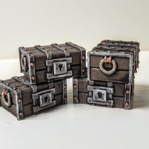 Miniaturas de D&D - Baús menores