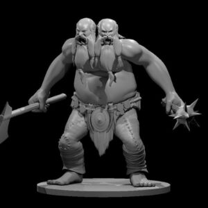 Miniaturas de D&D - Ettin